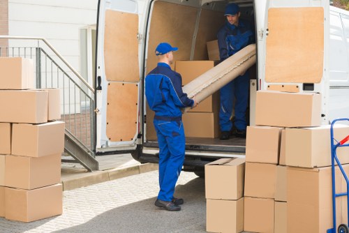 Local removal team handling a Bayswater home move