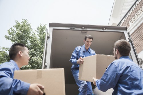 Careful packing and loading for removal services in Bayswater