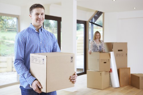 Local team handling furniture removal in Bayswater apartment access
