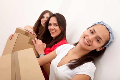 Local moving crew handling student furniture and boxes in Bayswater