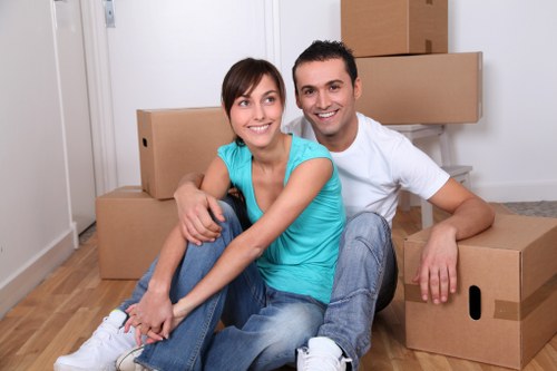 Local furniture removals service managing access and loading in Bayswater