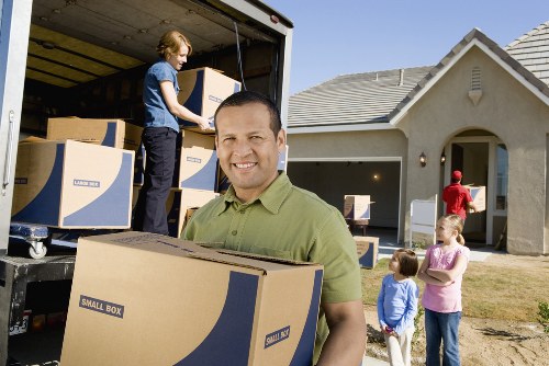 Selection of sturdy boxes and packing materials for a local move